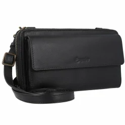 Esquire Handytaschen<Peru Handytasche Leder 19 cm schwarz