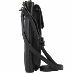 Outlet Esquire Peru Handytasche Leder 10 cm schwarz