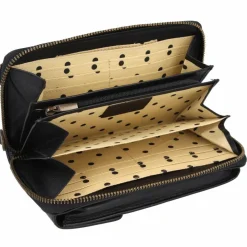 Outlet Esquire Peru Handytasche Leder 10 cm schwarz