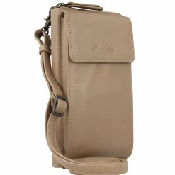 Esquire Handytaschen<Peru Handytasche Leder 10 cm taupe
