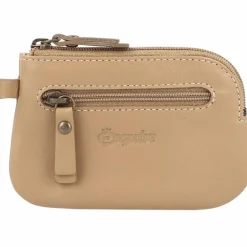 Clearance Esquire Peru Schlüsseletui Leder 11 cm taupe