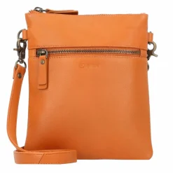 Esquire Umhängetaschen<Peru Umhängetasche Leder 17 cm cognac