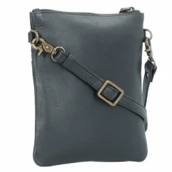 Esquire Peru Umhängetasche Leder 17 cm schwarz