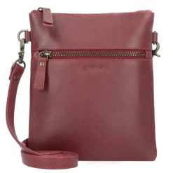 Esquire Umhängetaschen<Peru Umhängetasche Leder 17 cm rot
