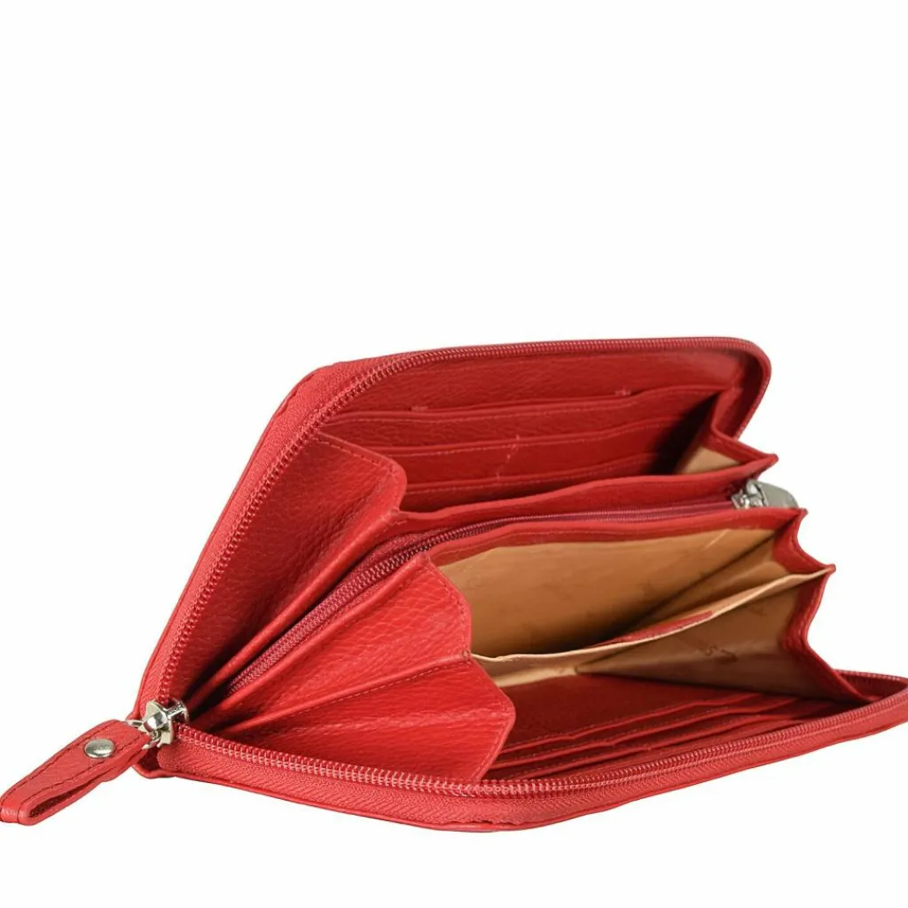 Best Esquire Primavera Geldbörse II Leder 18 cm schwarz