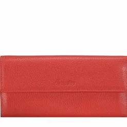 Esquire Damengeldbörsen Querformat<Primavera Geldbörse I Leder 18 cm rot