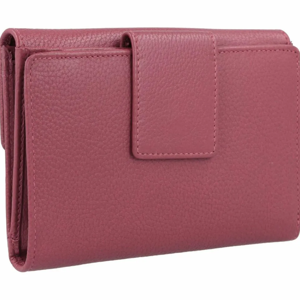 Esquire Damengeldbörsen Querformat<Primavera Geldbörse Leder 14 cm rot