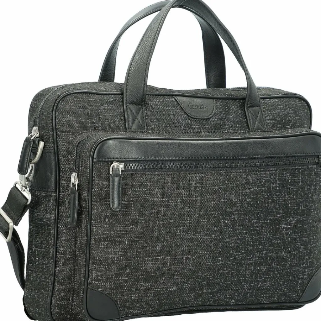 Esquire Laptoptaschen|Aktentaschen<Recycled life Aktentasche 38 cm Laptopfach anthrazit