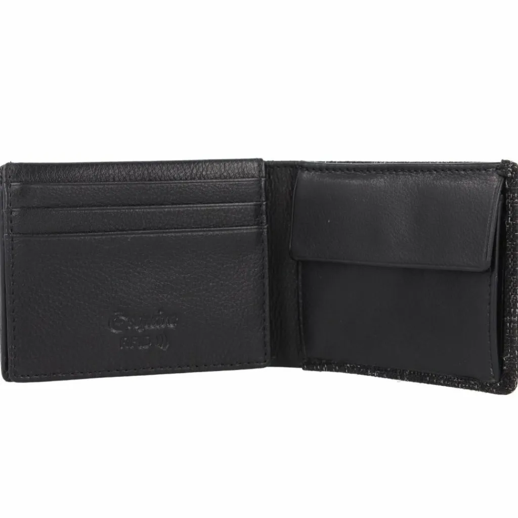 Esquire Herrengeldbörsen Querformat<Recycled Life Geldbörse RFID 10,5 cm olive