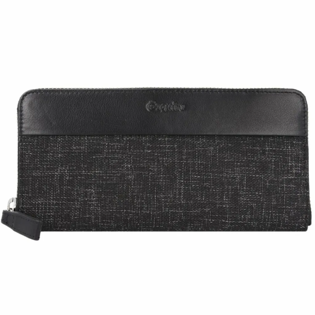 Esquire Damengeldbörsen Querformat<Recycled Life Geldbörse 19,5 cm olive