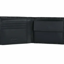 Esquire Herrengeldbörsen Querformat<Recycled Life Geldbörse RFID 12 cm anthrazit