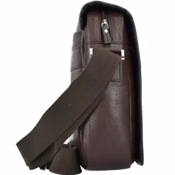Esquire Messenger Bags|Laptoptaschen<Sydney Messenger Leder 40 cm Laptopfach braun