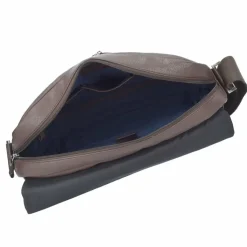Esquire Messenger Bags|Laptoptaschen<Sydney Messenger Leder 40 cm Laptopfach braun
