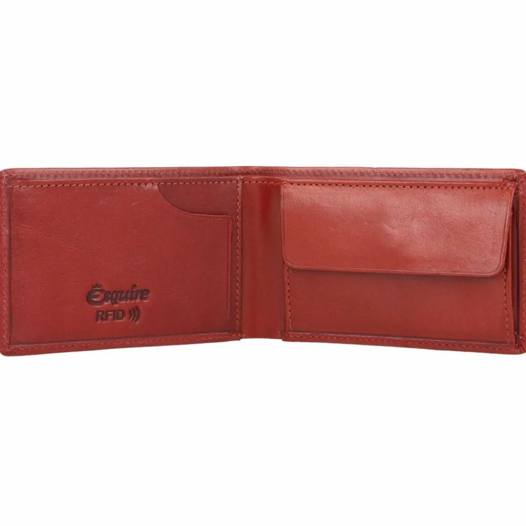 Online Esquire Toscana Geldbörse RFID Leder 11,5 cm braun