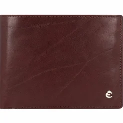 Esquire Herrengeldbörsen Querformat<Toscana Geldbörse RFID Schutz Leder 12.5 cm coffee