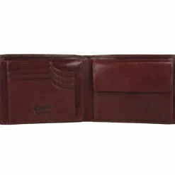 Esquire Herrengeldbörsen Querformat<Toscana Geldbörse RFID Schutz Leder 12.5 cm coffee