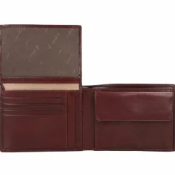 Esquire Herrengeldbörsen Querformat<Toscana Geldbörse RFID Schutz Leder 12.5 cm coffee