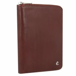 Esquire Toscana Geldbörse RFID Leder 10,5 cm coffee