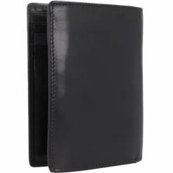 Esquire Herrengeldbörsen Hochformat<Toscana Geldbörse RFID Leder 9,5 cm schwarz