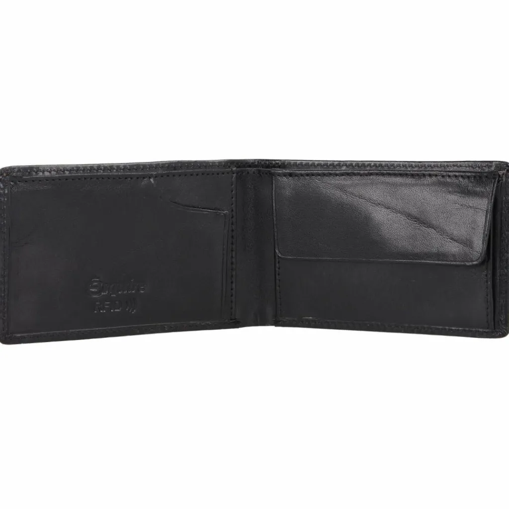 Esquire Herrengeldbörsen Querformat<Toscana Geldbörse RFID Leder 11,5 cm schwarz