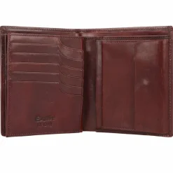 Esquire Herrengeldbörsen Hochformat<Toscana Geldbörse RFID Leder 11 cm coffee