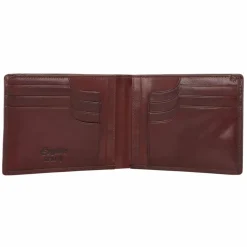 New Esquire Toscana Geldbörse RFID Schutz Leder 12 cm coffee
