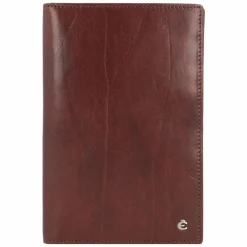 Discount Esquire Toscana Reisepassetui RFID Leder 12 cm coffee