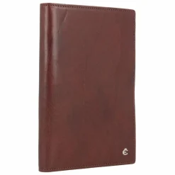 Discount Esquire Toscana Reisepassetui RFID Leder 12 cm coffee