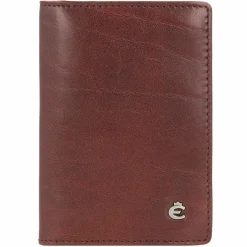 Outlet Esquire Toscana Visitenkartenetui Leder 7.5 cm coffee