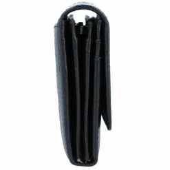 Esquire Damengeldbörsen Querformat<Verona Geldbörse RFID Leder 19 cm schwarz