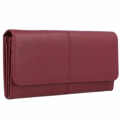 Sale Esquire Verona Geldbörse RFID Leder 19 cm rot