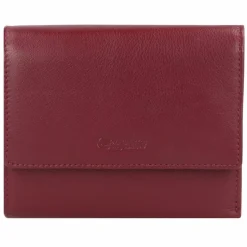 Esquire Damengeldbörsen Querformat<Viktoria Geldbörse RFID Leder 12 cm rot