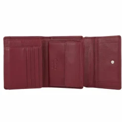 Esquire Damengeldbörsen Querformat<Viktoria Geldbörse RFID Leder 12 cm rot