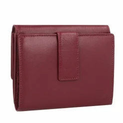 New Esquire Viktoria Geldbörse RFID Leder 12 cm rot