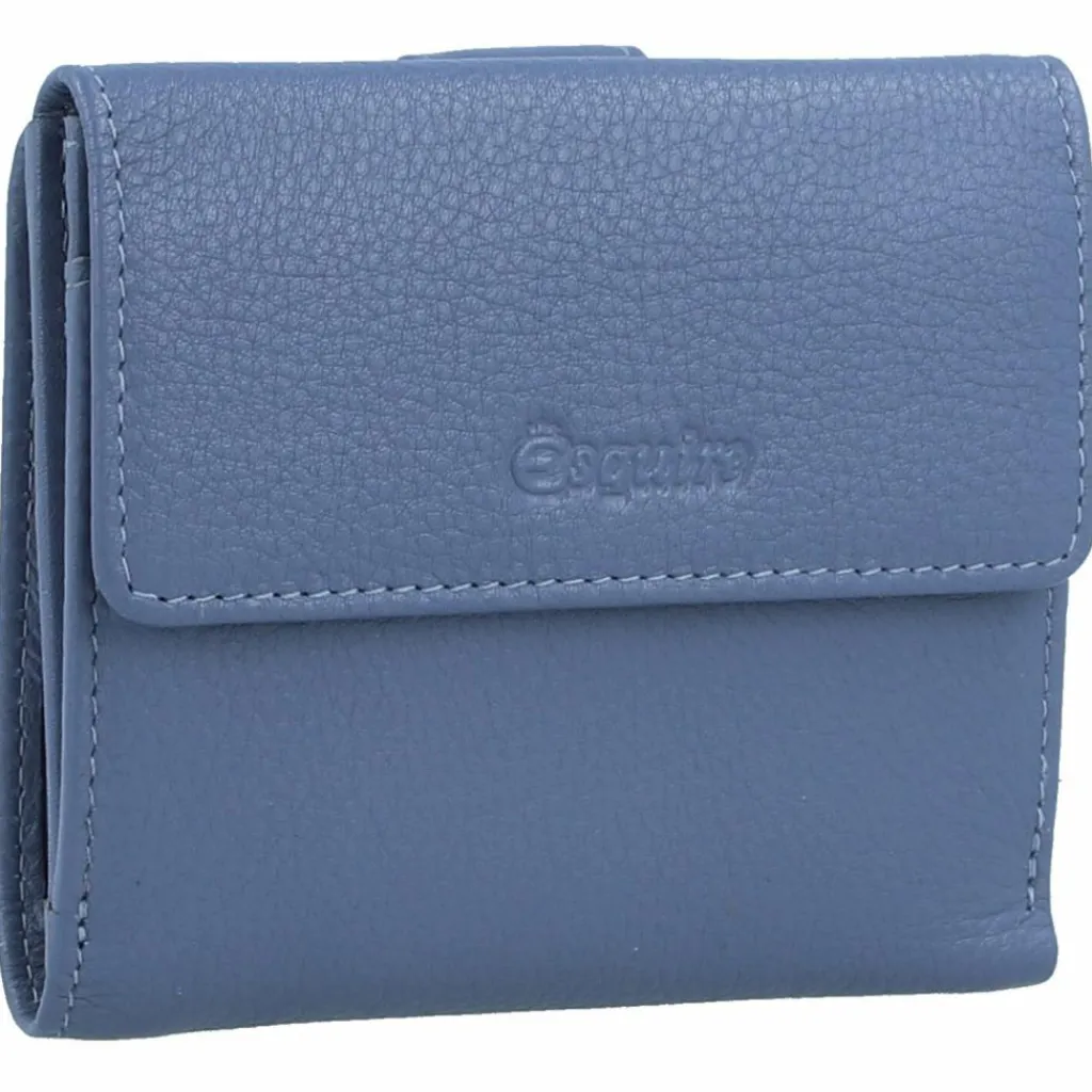 Esquire Damengeldbörsen Querformat<Viktoria Geldbörse RFID 10 cm taubenblau
