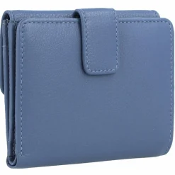 Esquire Damengeldbörsen Querformat<Viktoria Geldbörse RFID 10 cm taubenblau