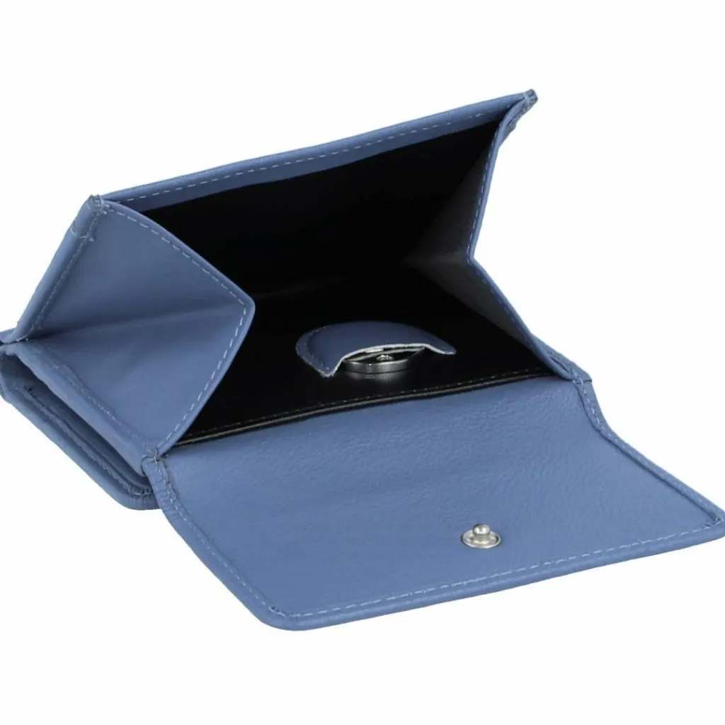 Esquire Damengeldbörsen Querformat<Viktoria Geldbörse RFID 10 cm taubenblau