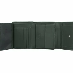 Discount Esquire Viktoria Geldbörse RFID Leder 12 cm grün