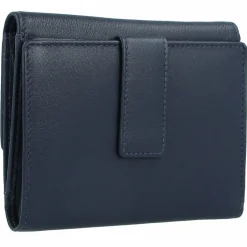 New Esquire Viktoria Geldbörse RFID Leder 12 cm navy