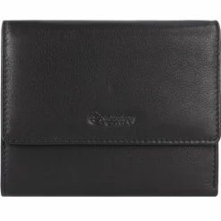 Hot Esquire Viktoria Geldbörse RFID Leder 12 cm schwarz