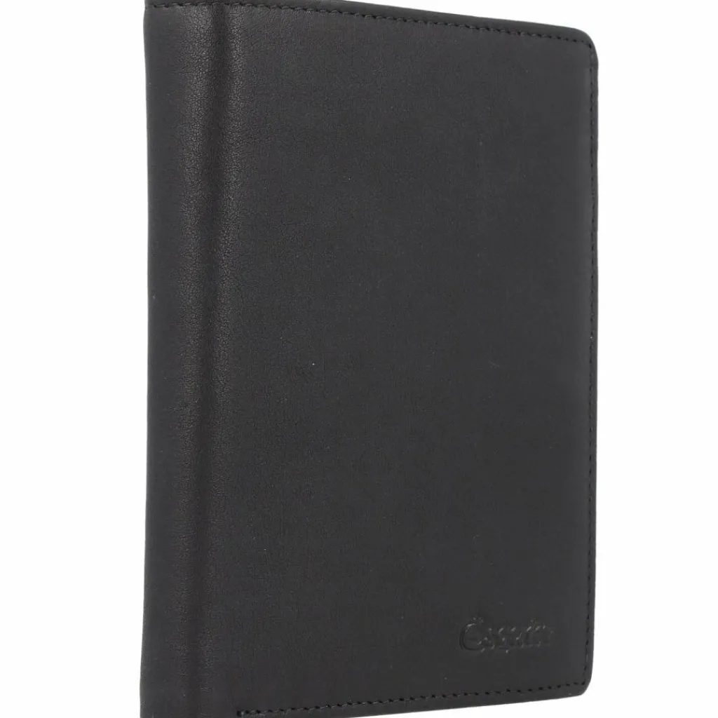 Outlet Esquire Viktoria Geldbörse RFID Leder 10 cm schwarz