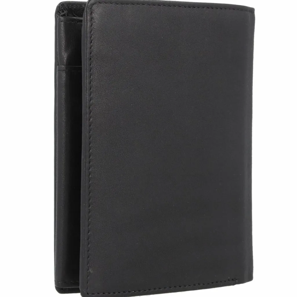 Outlet Esquire Viktoria Geldbörse RFID Leder 10 cm schwarz