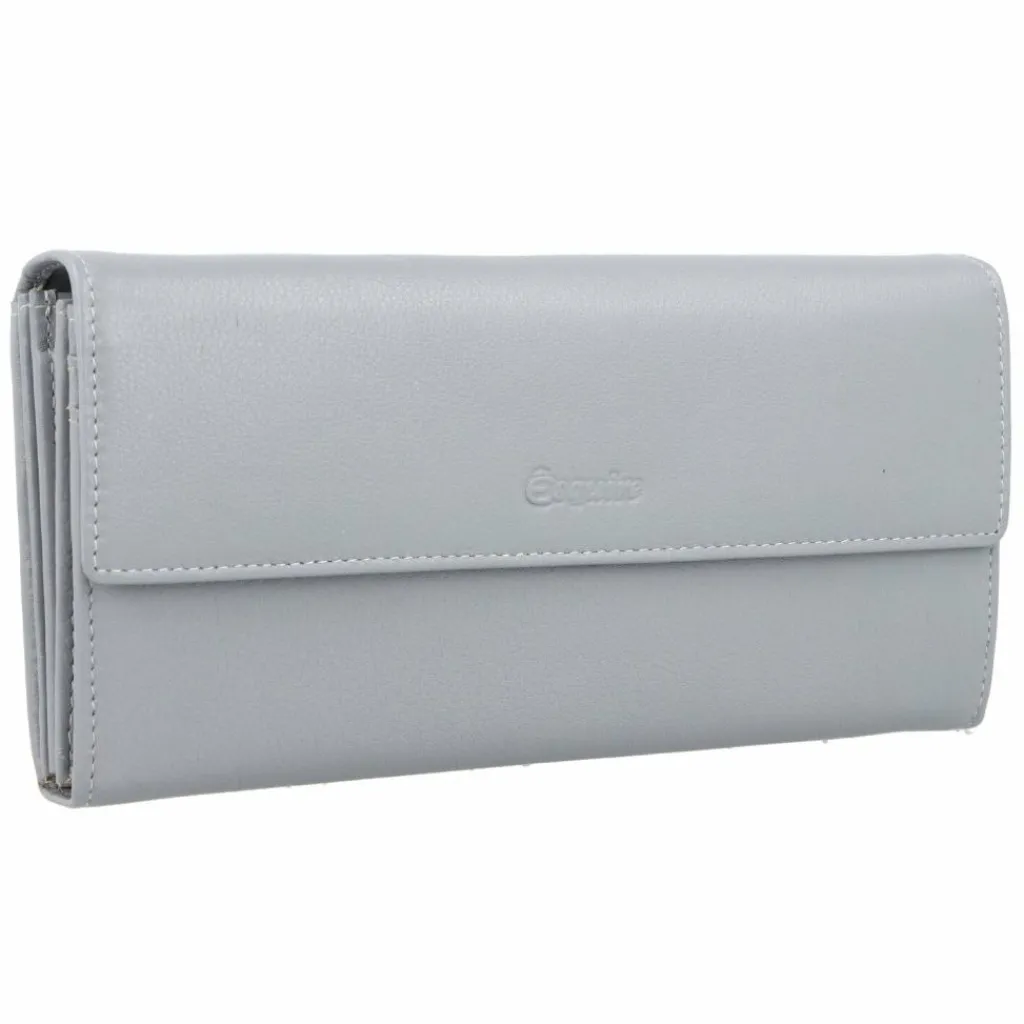 Best Esquire Viktoria Geldbörse RFID Leder 18,5 cm grau