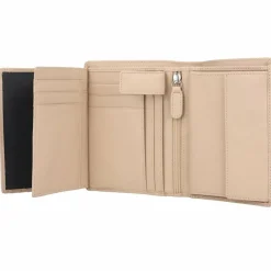 Sale Esquire Viktoria Geldbörse RFID Leder 10 cm coffee