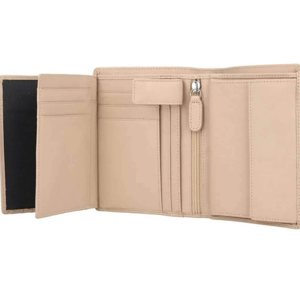 Sale Esquire Viktoria Geldbörse RFID Leder 10 cm coffee