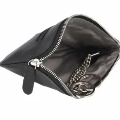 Esquire Schlüsseletuis<Viktoria Schlüsseletui Leder 12 cm schwarz
