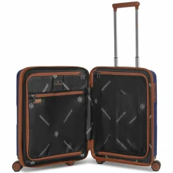 Hot Farmhood Eco Edition 02 4 Rollen Kabinentrolley 55 cm mit Dehnfalte navy