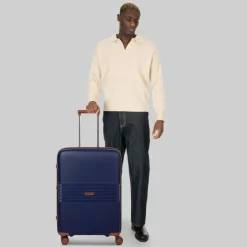 Hot Farmhood Eco Edition 02 4 Rollen Trolley 67 cm mit Dehnfalte navy