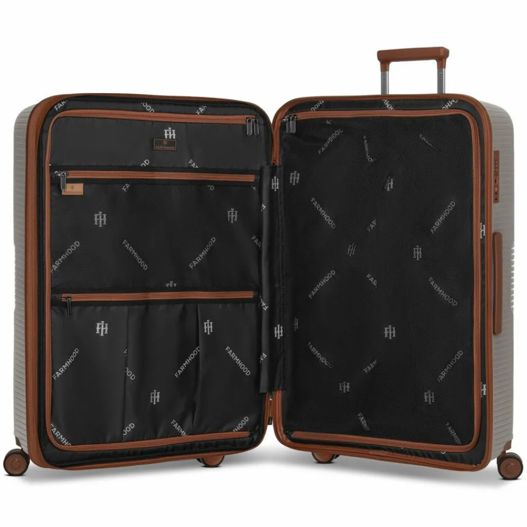 New Farmhood Eco Edition 02 4 Rollen Trolley 76 cm mit Dehnfalte cappuccino