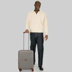 Farmhood Hartgepäck Kabinengepäck|4-Rollen Kabinentrolleys<Eco Edition 02 4 Rollen Kabinentrolley 55 cm mit Dehnfalte cappuccino